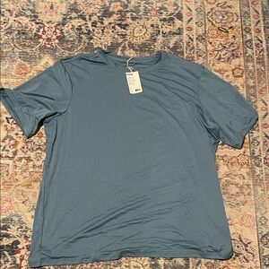 REI Men's Ocean Blue Short Sleeve Tee